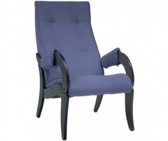 Кресло для отдыха Комфорт Модель 701 венге / Verona Denim Blue